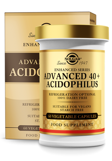 SOLGAR ADVANCED 40 ACIDOPHILUS 60ST